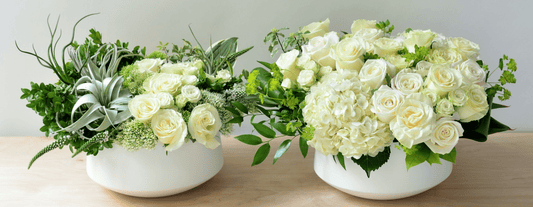White Flower Collections and Ideas from Scotts Flowers NYC