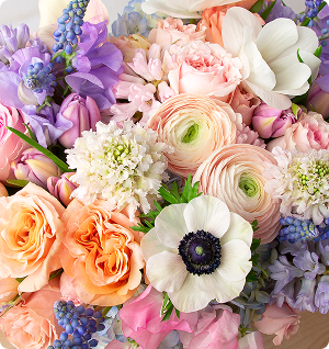 Easter arrangement by Scott's Flowers NYC