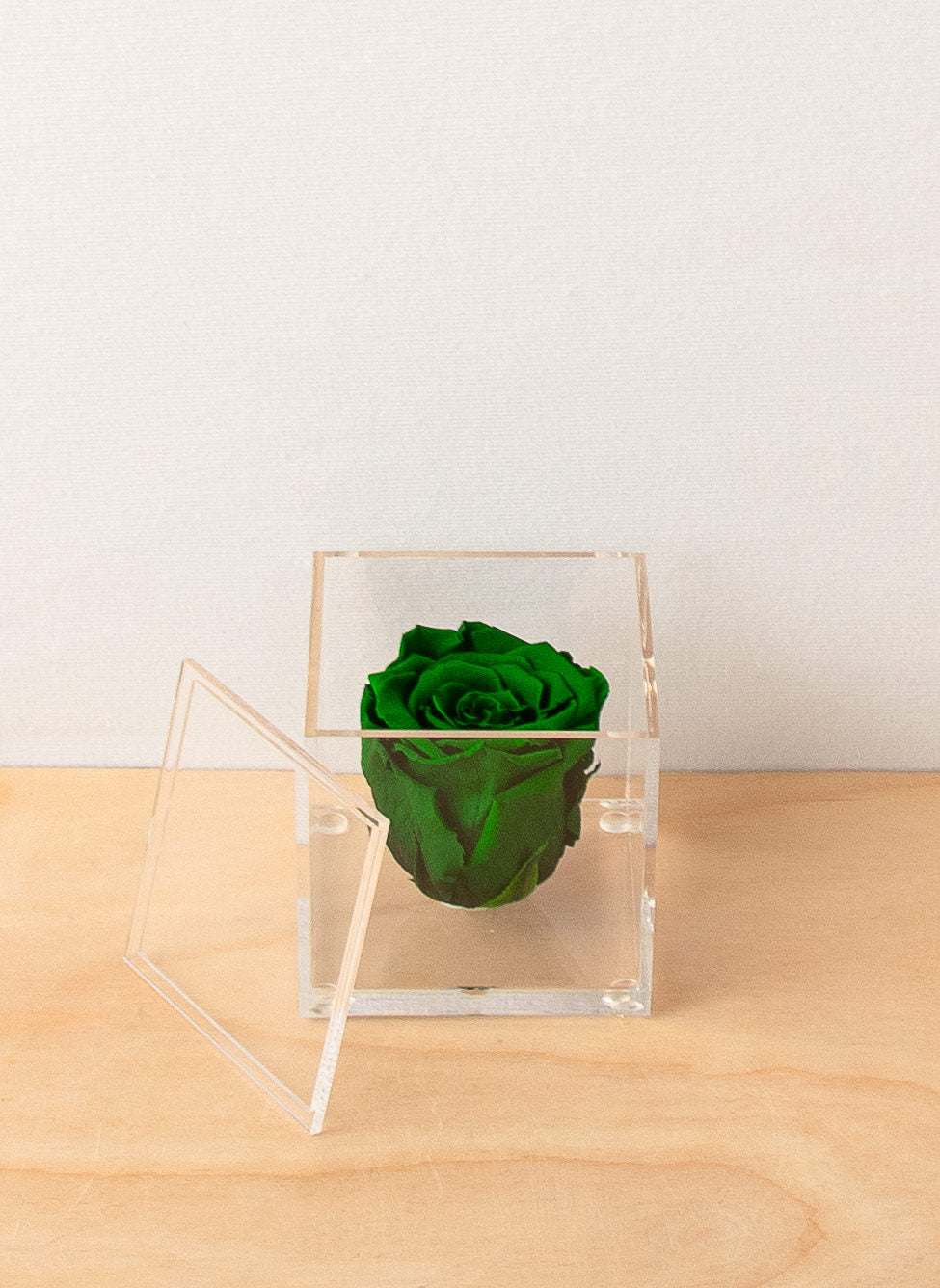 Everlasting Rose - Emerald Green