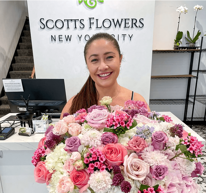 Upper east side UES flower delivery by Scotts Flowers NYC
