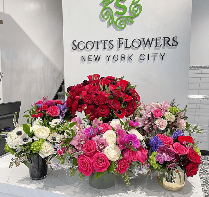 Westchester flower delivery by Scotts flowers NYC