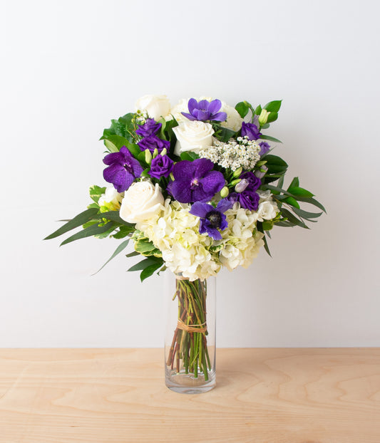 Bouquet - Purples & Whites